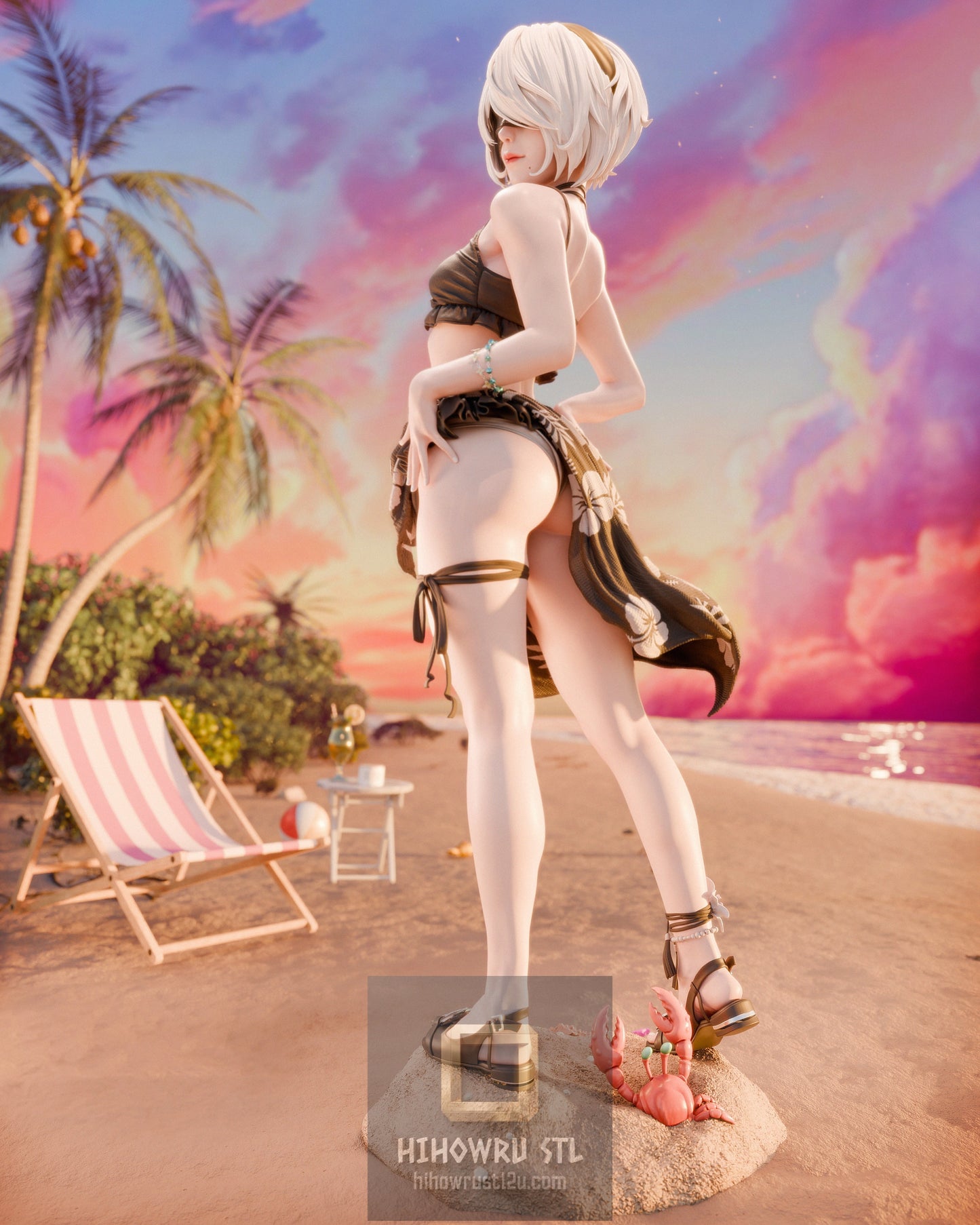 5399 2B NSFW - NIER AUTOMATA - STL 3D Print Files