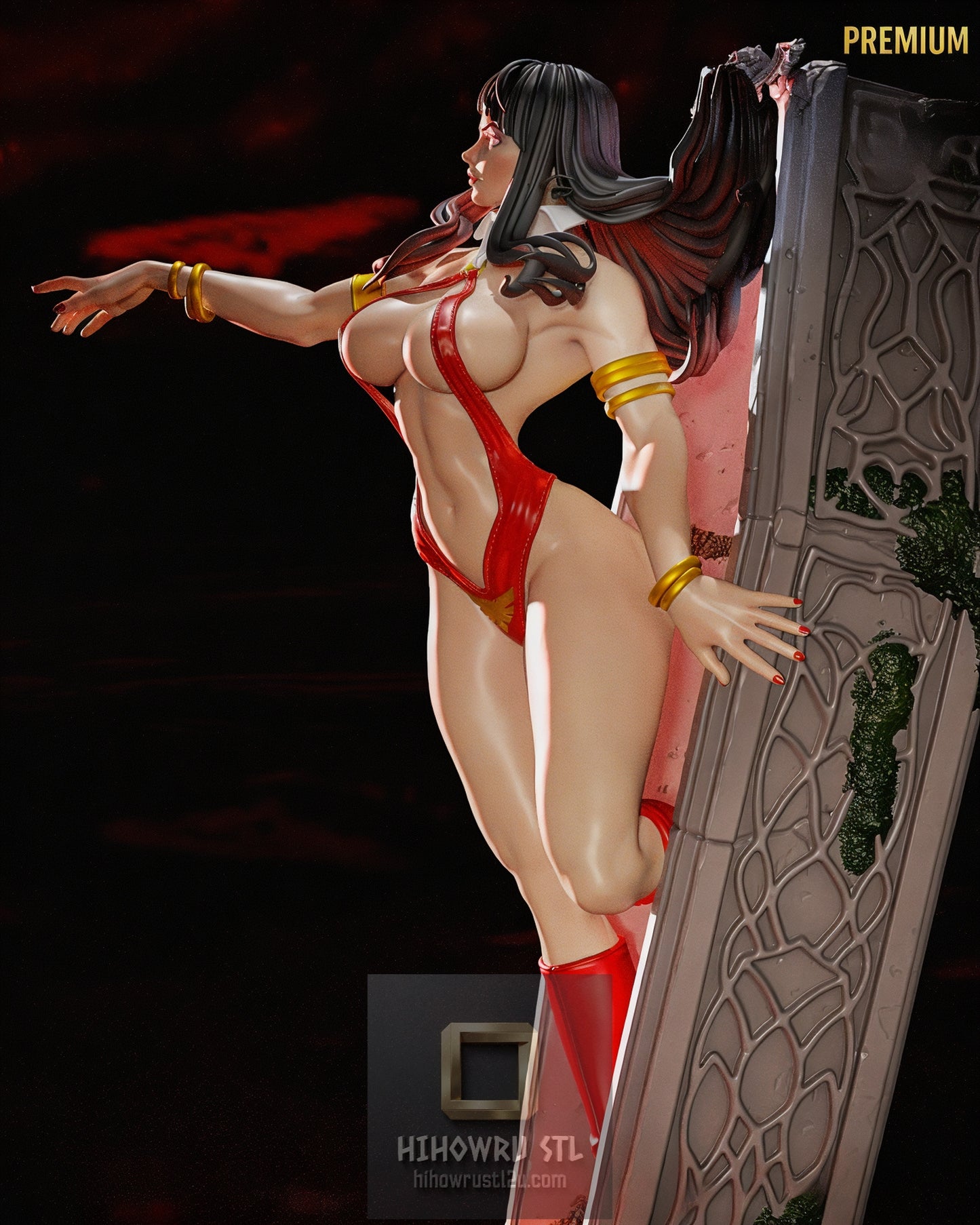 5485 Vampirella NSFW - STL 3D Print Files