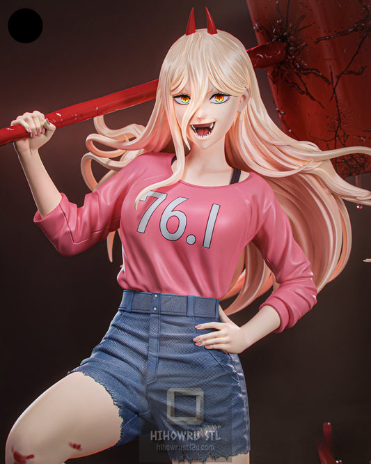 5044 Power - Chainsaw Man - STL 3D Print Files