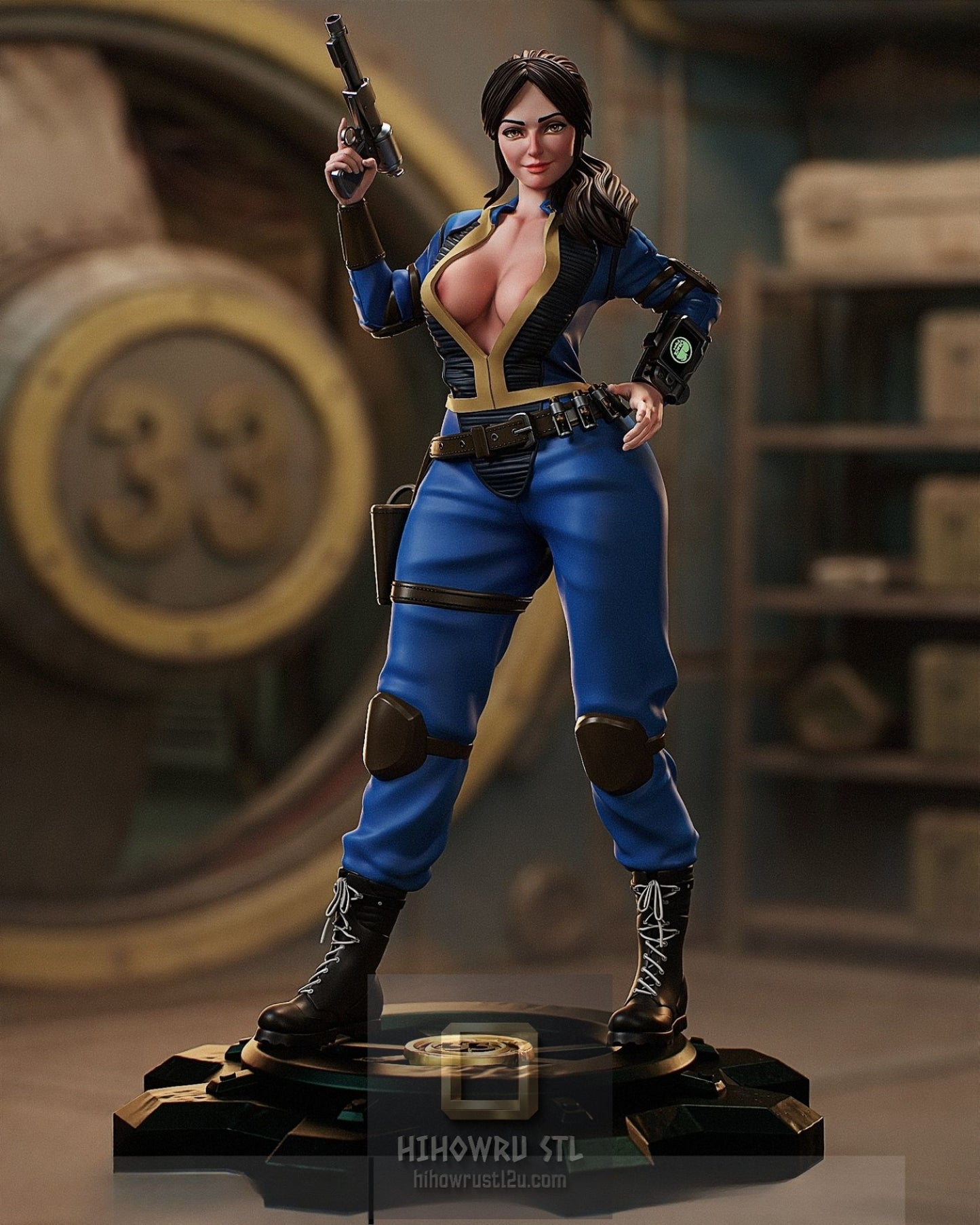 4945 Lucy MacLean NSFW - Fallout - STL 3D Print Files