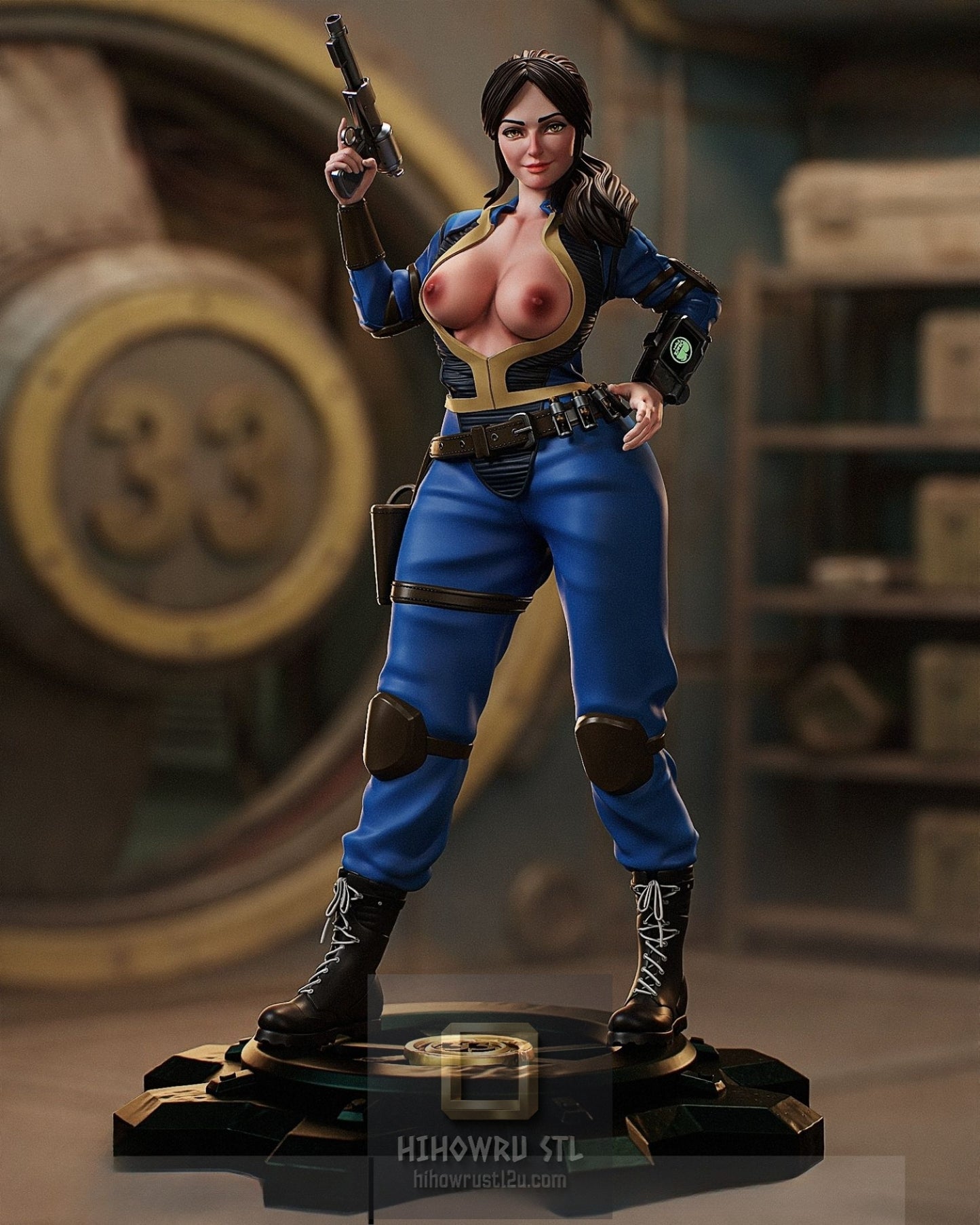 4945 Lucy MacLean NSFW - Fallout - STL 3D Print Files