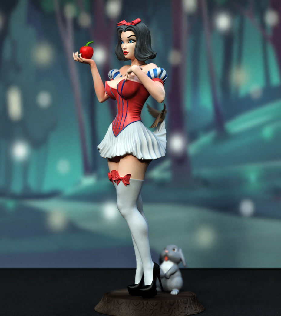 1744 Snowwhite NSFW - STL 3D Print Files