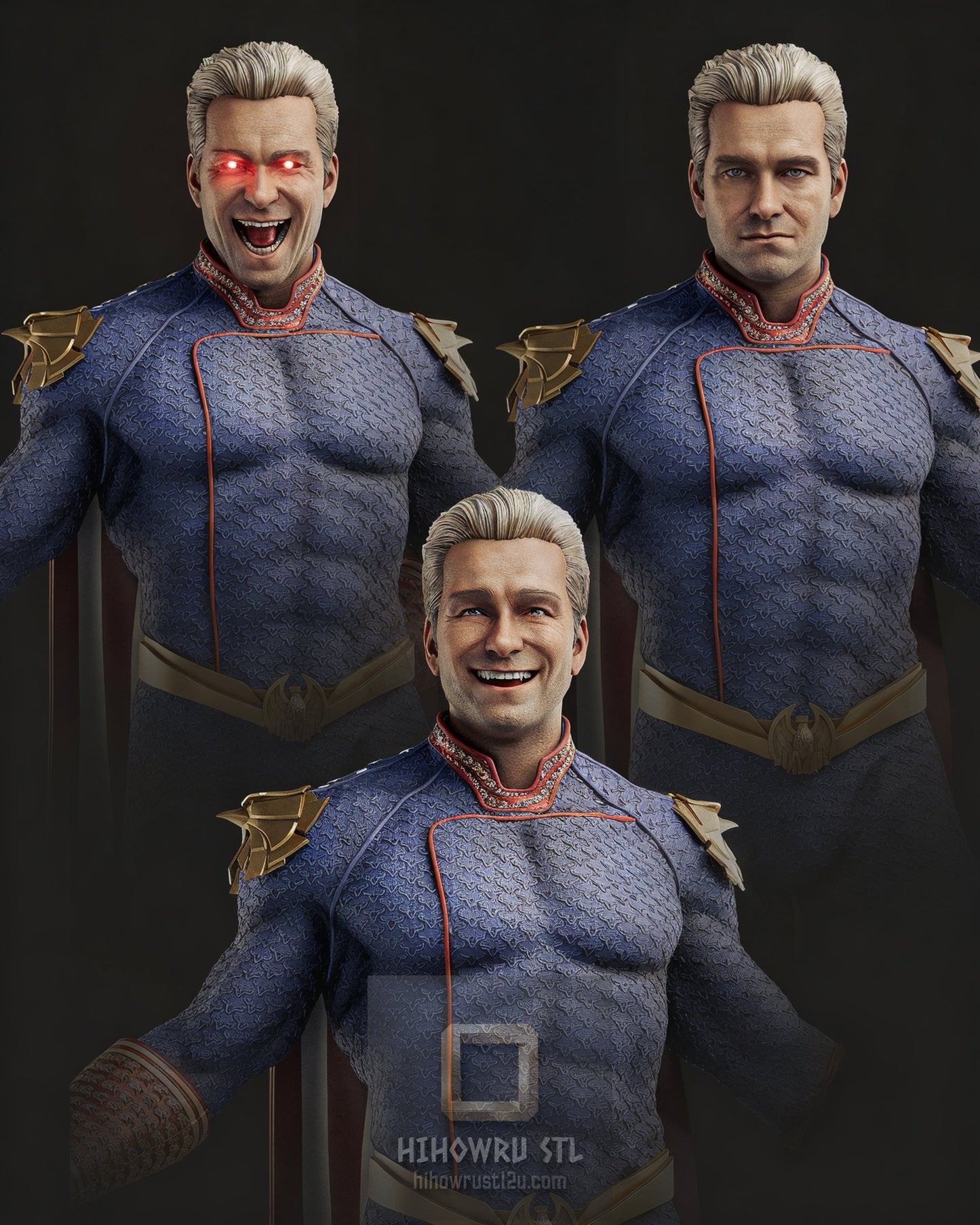 5113 Homelander - The Boys - STL 3D Print Files