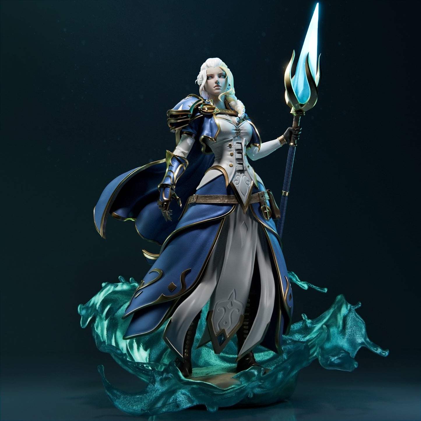 2203 Jaina Proudmoore - World of Warcraft - STL 3D Print Files