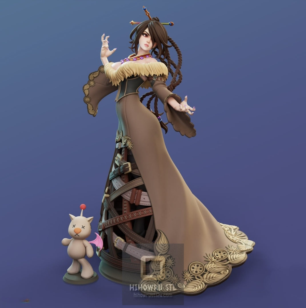 5243 Lulu NSFW - Final Fantasy - STL 3D Print Files