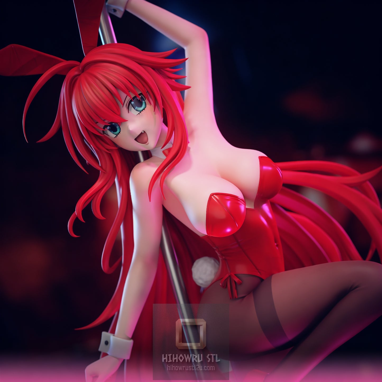 4995 Rias Gremory NSFW - High School DxD - STL 3D Print Files