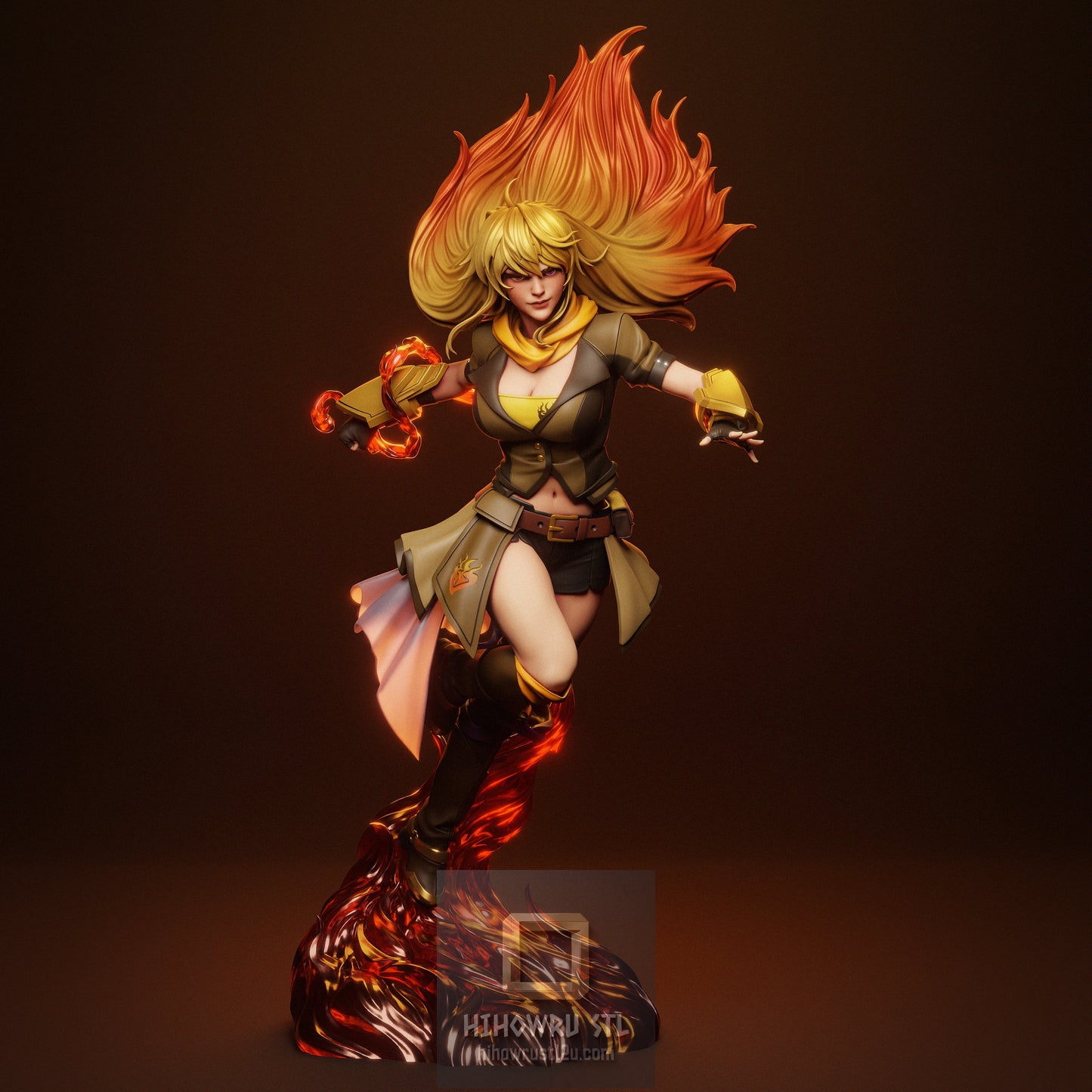 5367 Yang Xiao Long - RWBY - STL 3D Print Files