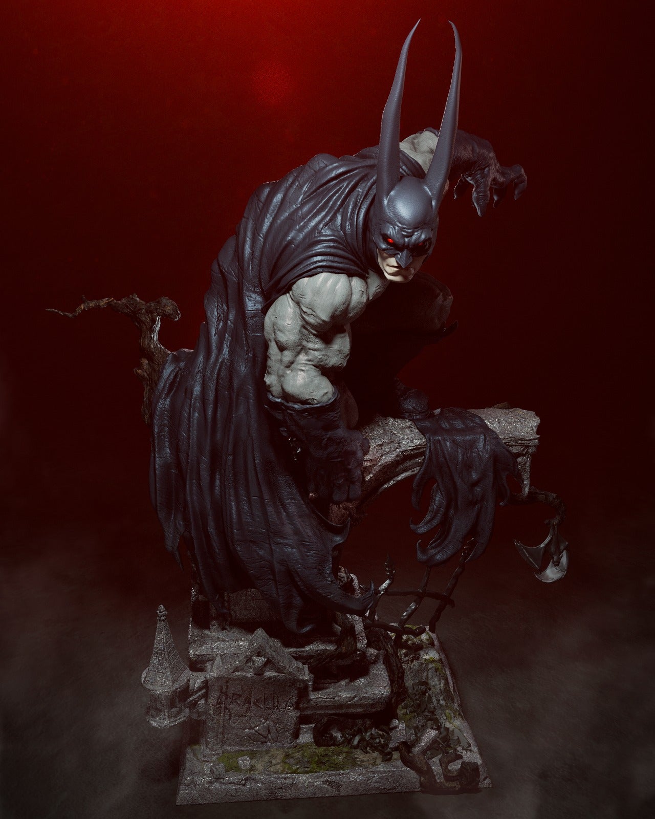 2423 Batman Vampire - DC Comics - STL 3D Print Files