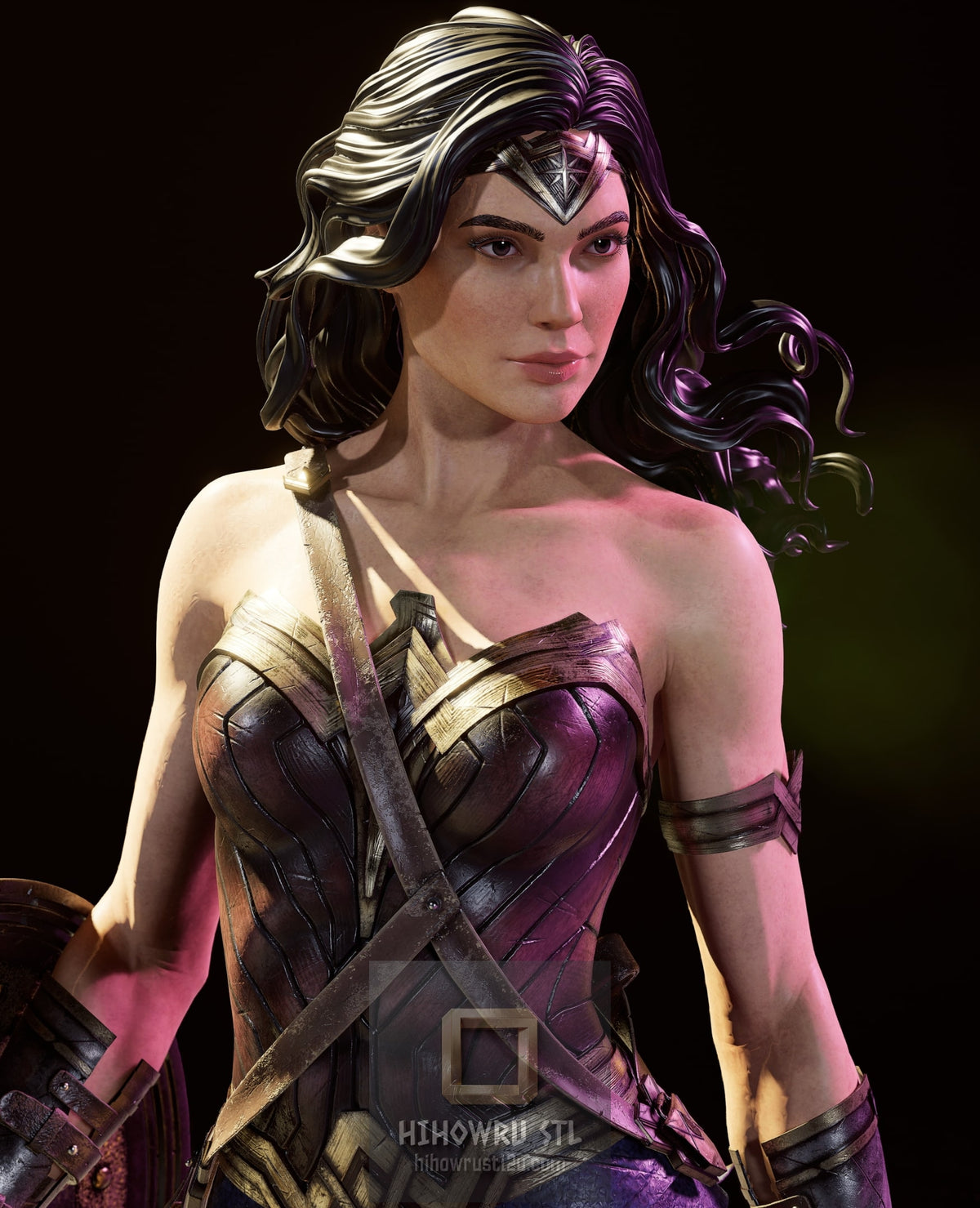 5534 Wonder Woman - DC COMICS - STL 3D Print Files