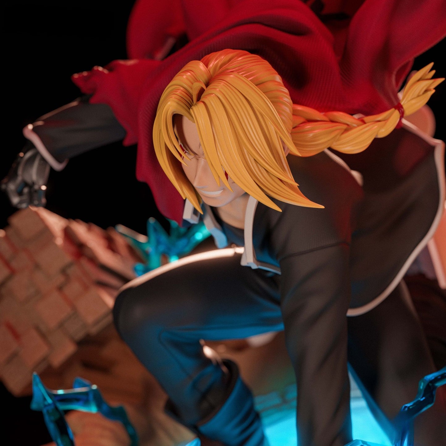 3154 Edward Elric - Fullmetal Alchemist - STL 3D Print Files