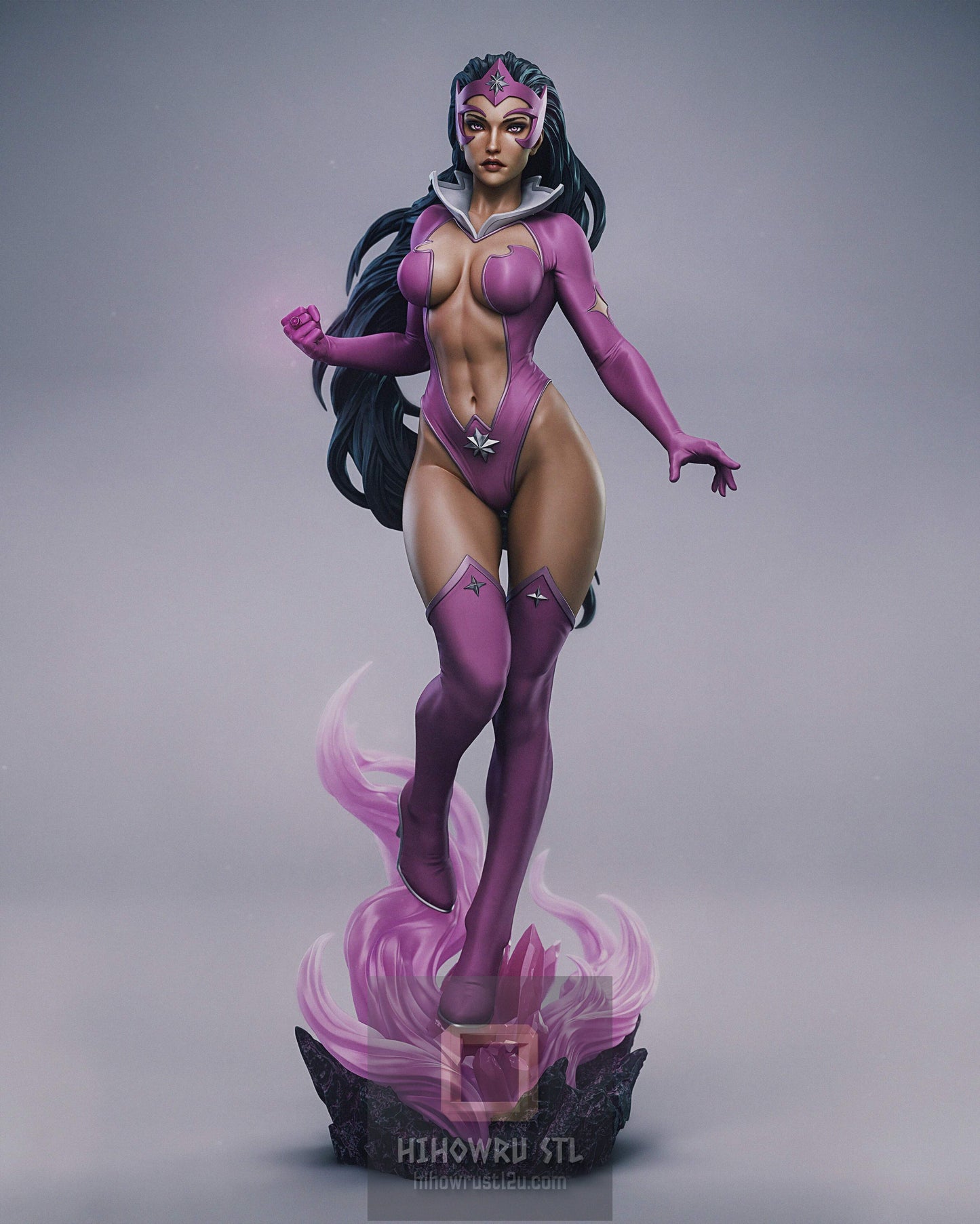 5128 Star Sapphire - DC Comics - STL 3D Print Files