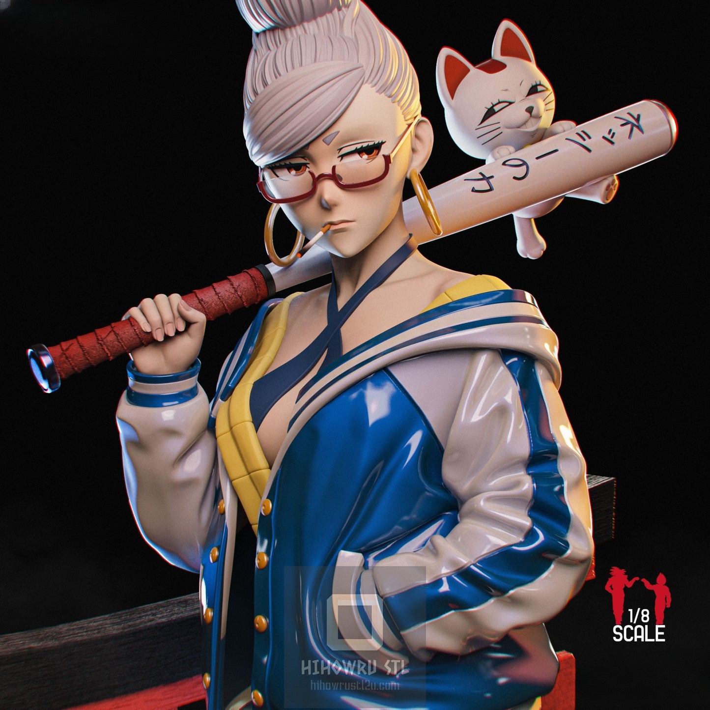 4592 Seiko Ayase - Dandadan - STL 3D Print Files