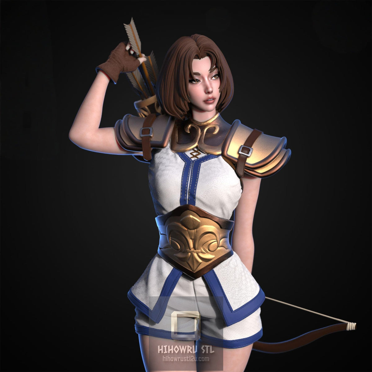 5602 Shana - The Legend of Dragoon - STL 3D Print Files