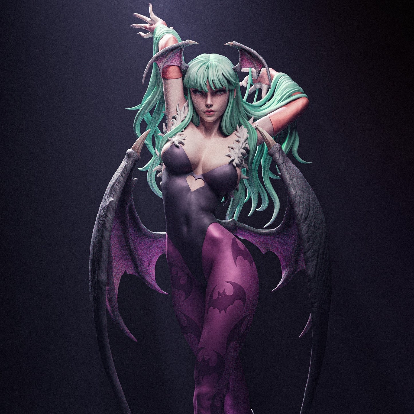 2313 Morrigan - Darkstalkers - STL 3D Print Files