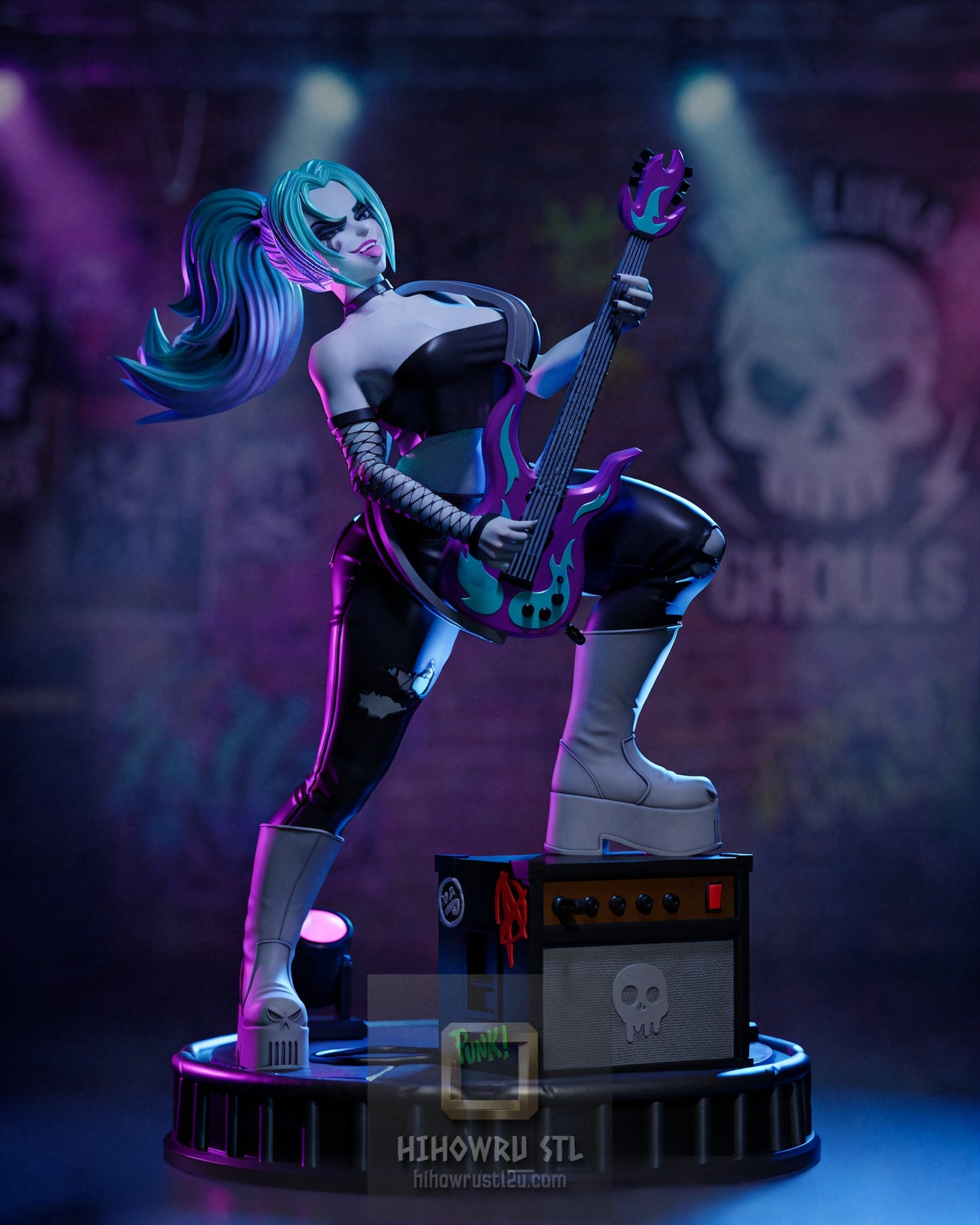 5385 Ember McLain NSFW - Danny Phantom - STL 3D Print Files