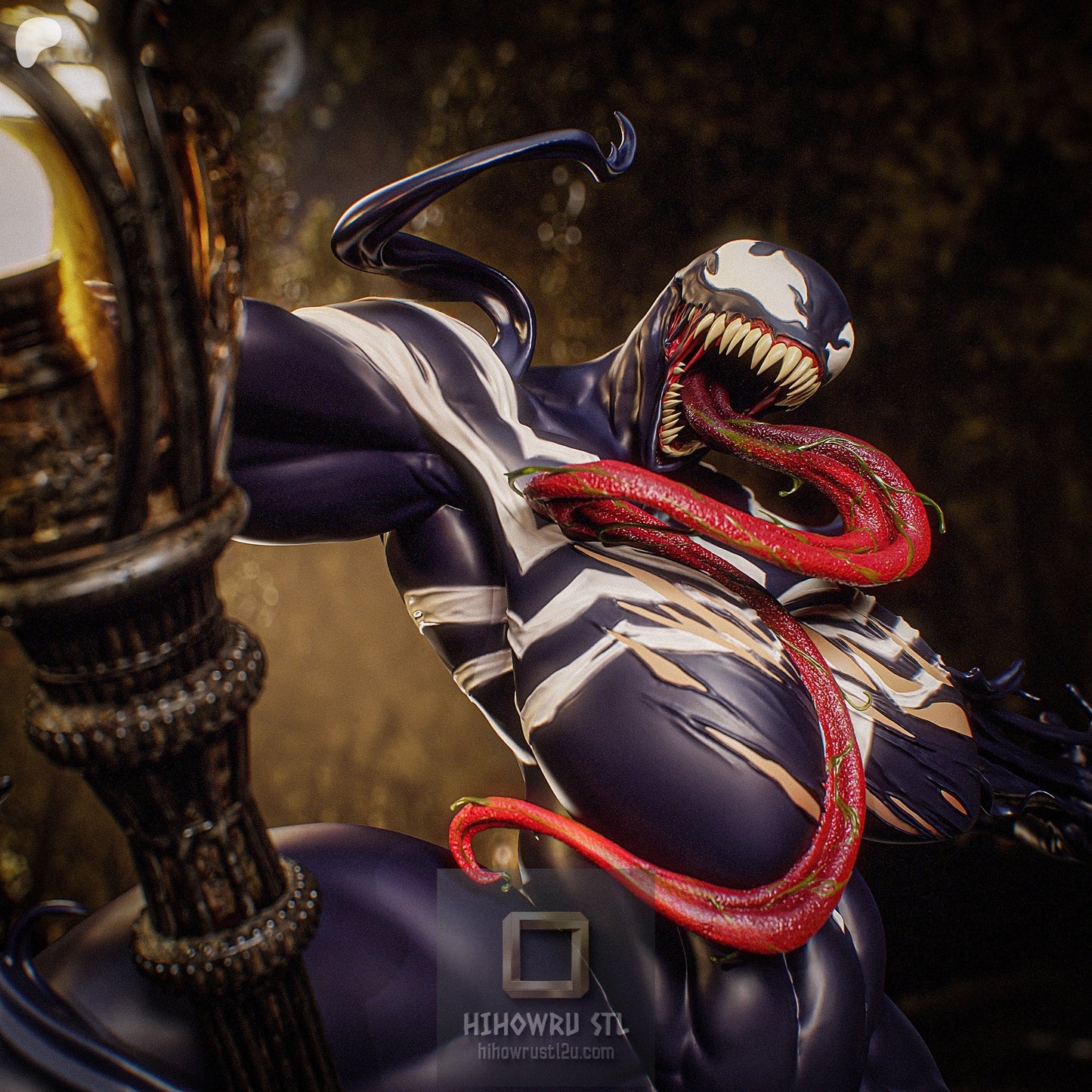 5470 SHE VENOM NSFW - STL 3D Print Files