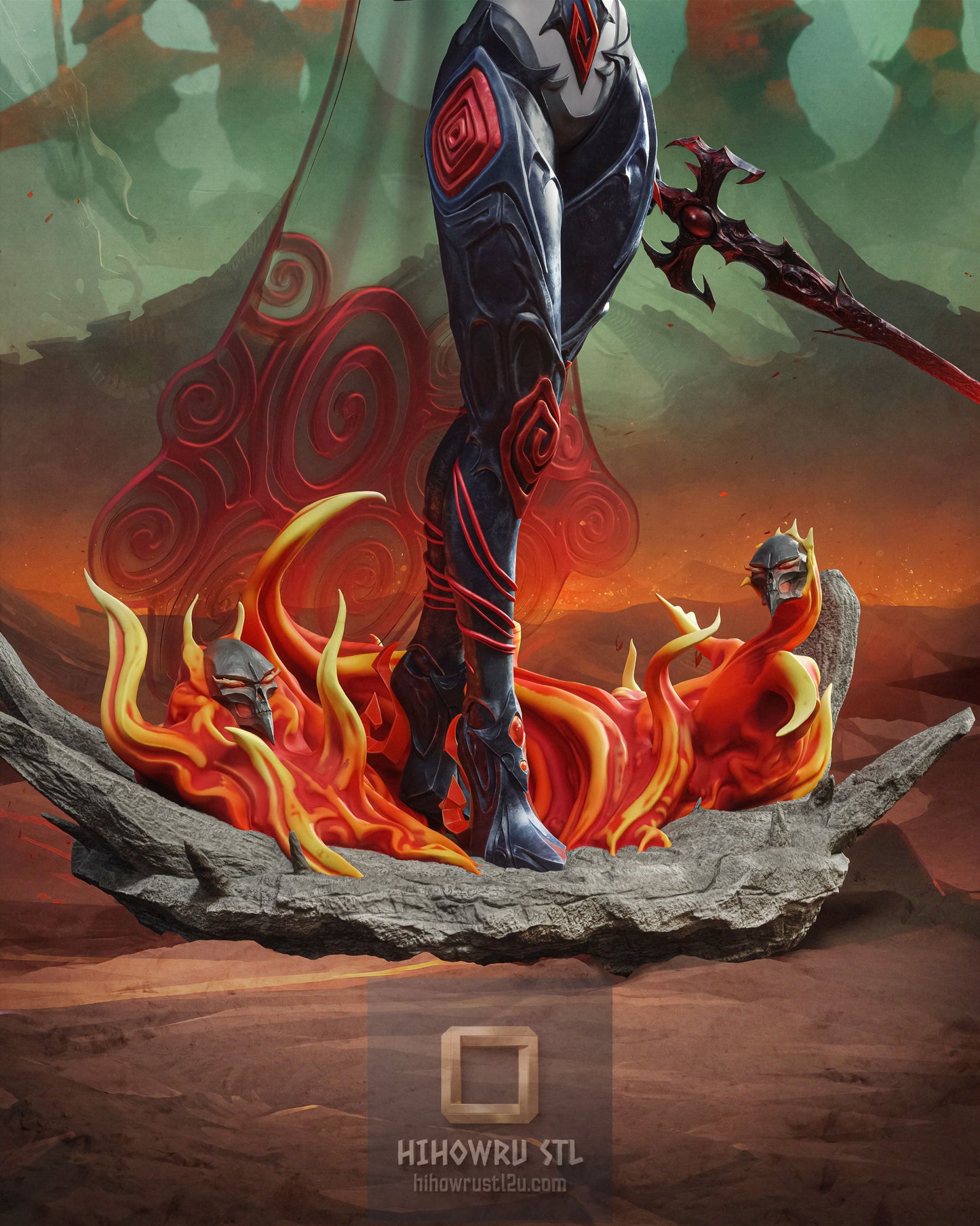 5168 Hela - Marvel Rivals - STL 3D Print Files