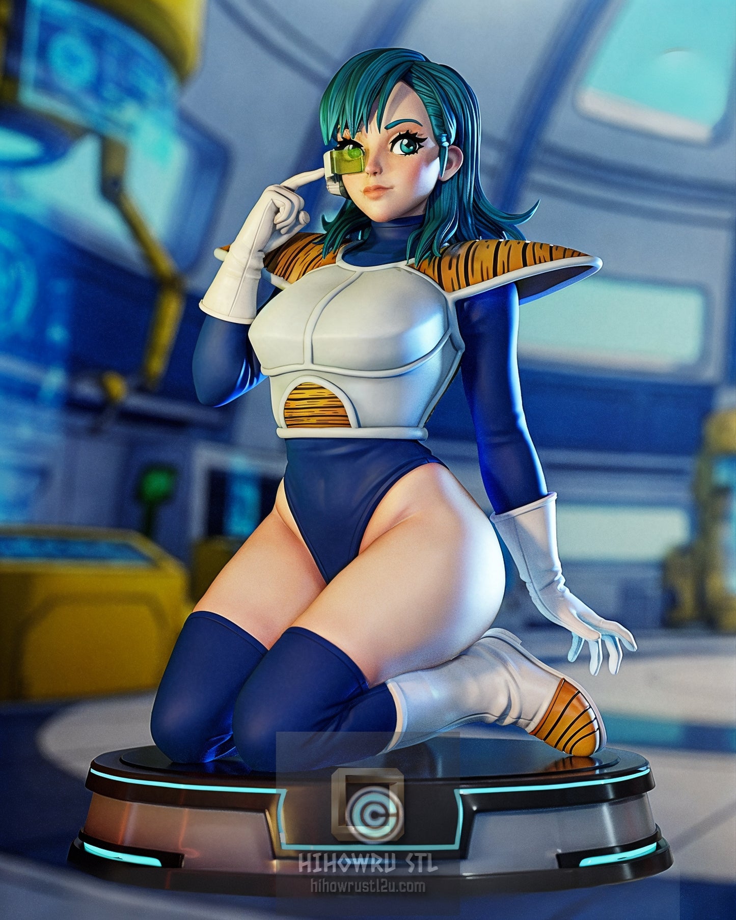 5375 Bulma NSFW - Dragon Ball - STL 3D Print Files