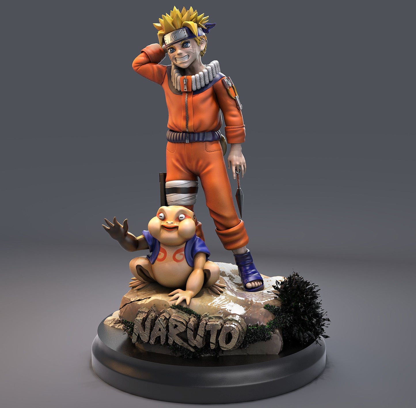 1742 Naruto Uzumaki - Naruto - STL 3D Print Files