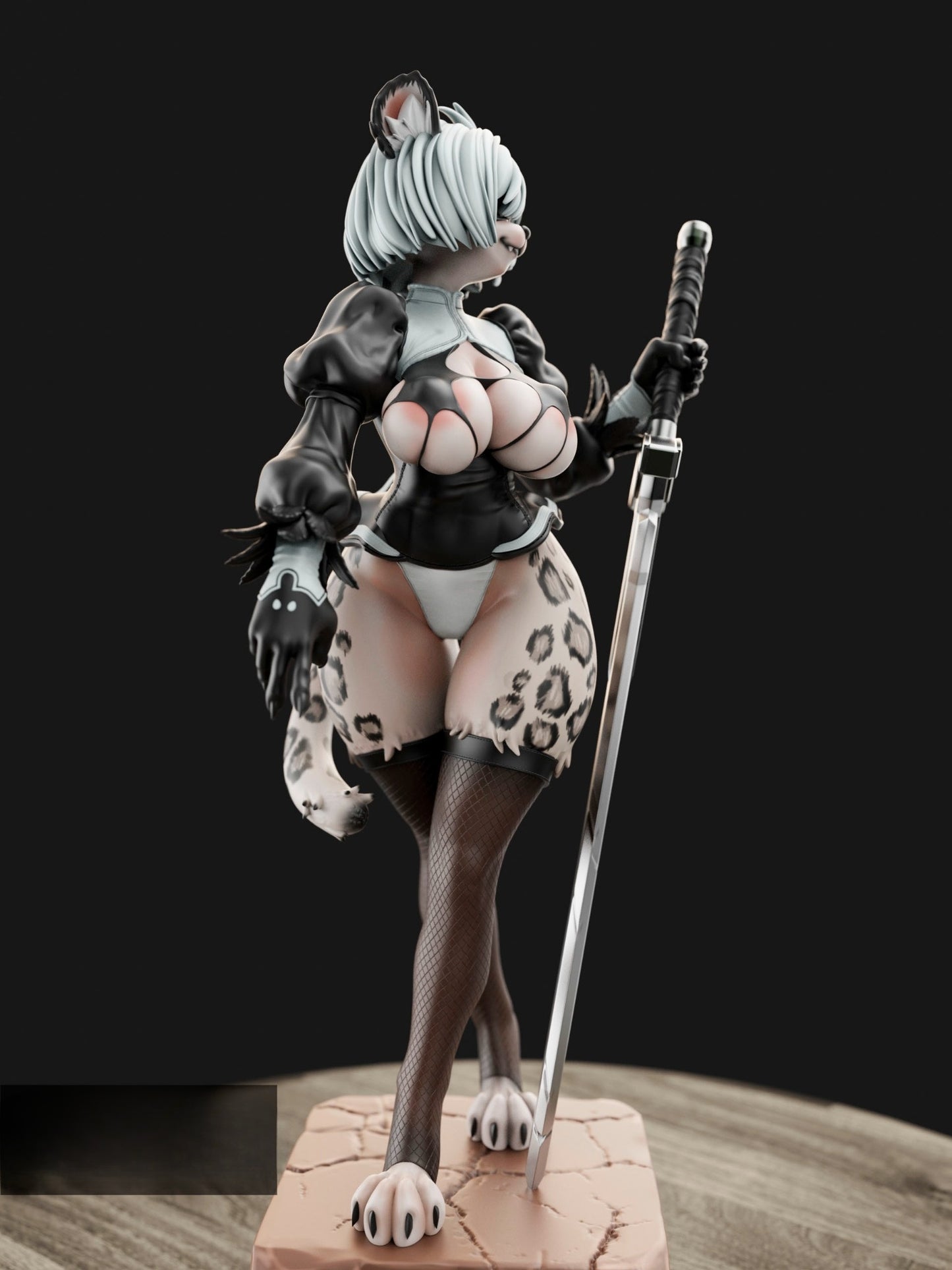 3460 2B Furry NSFW - Nier Automata - STL 3D Print Files