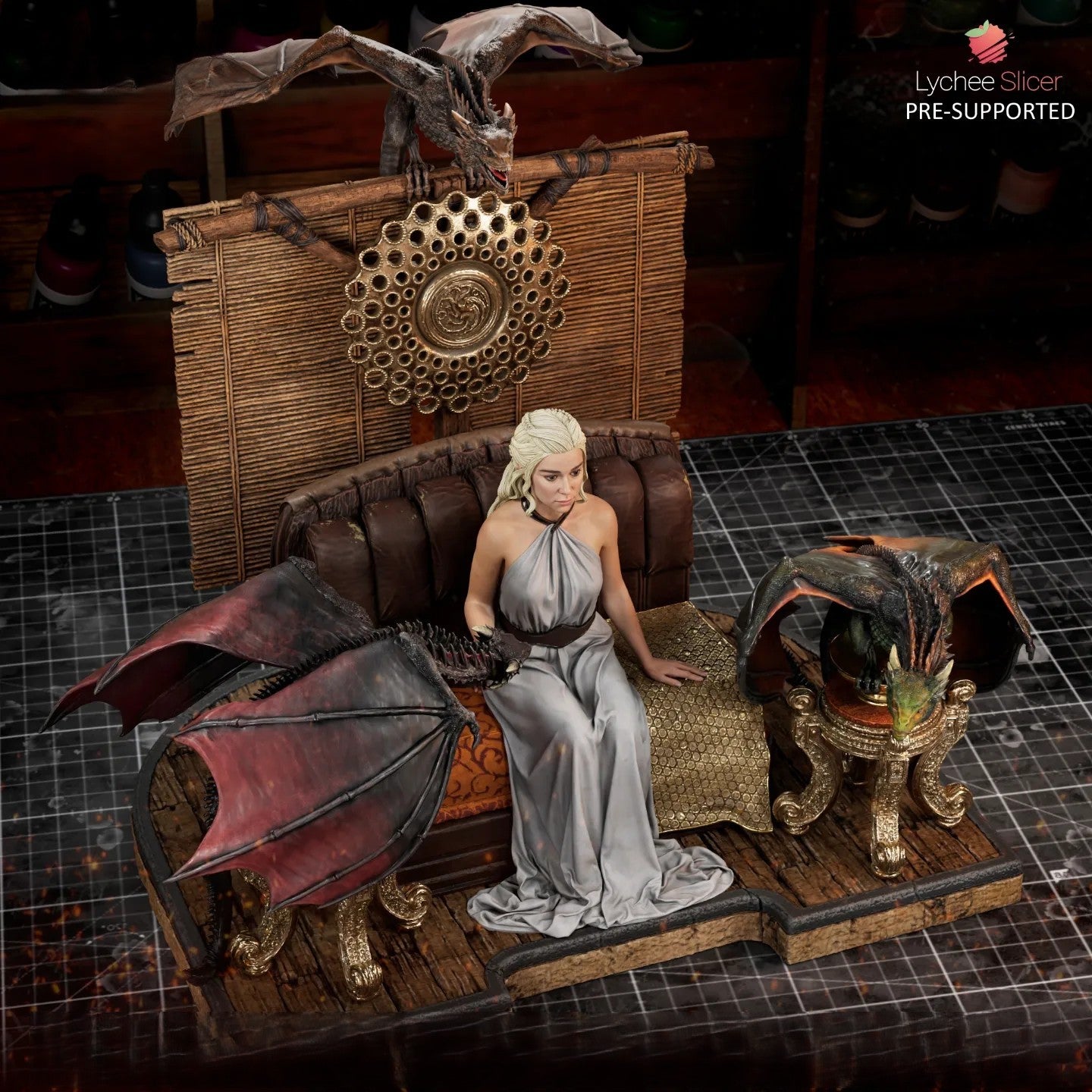 2238 Daenerys Targaryen - Game of Thrones - STL 3D Print Files