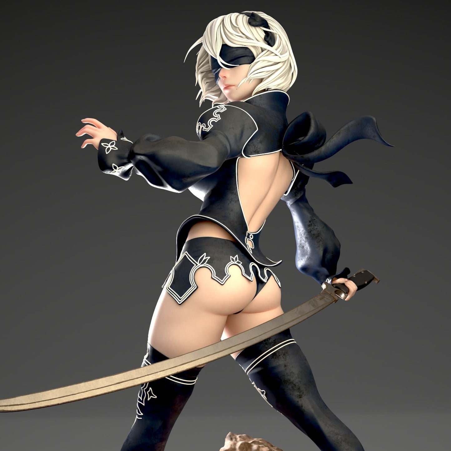 5290 2B - NIER AUTOMATA - STL 3D Print Files
