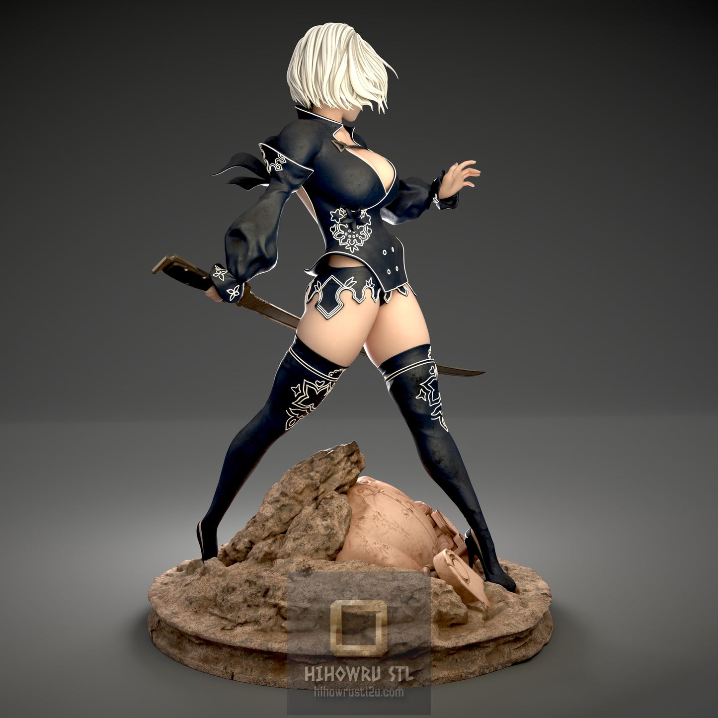 5290 2B - NIER AUTOMATA - STL 3D Print Files