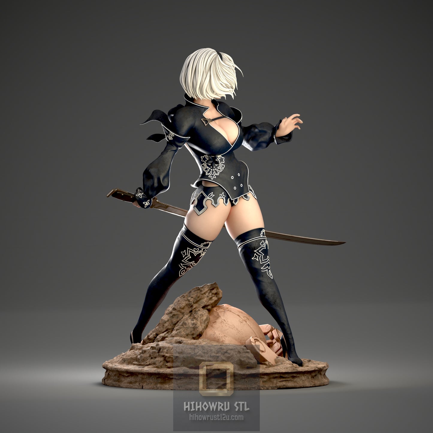 5290 2B - NIER AUTOMATA - STL 3D Print Files