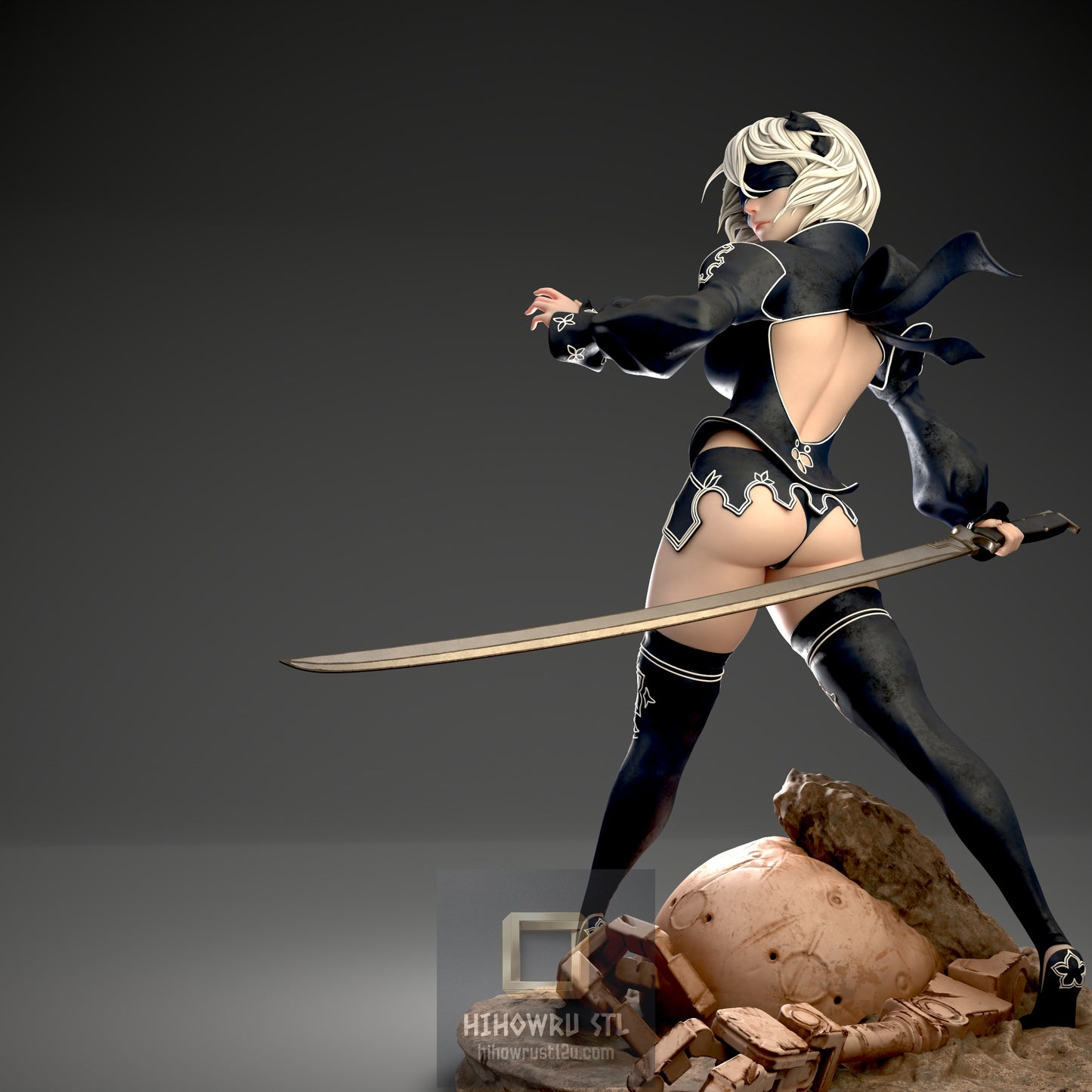 5290 2B - NIER AUTOMATA - STL 3D Print Files
