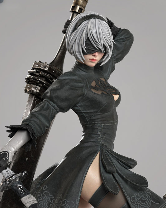 4195 2B - NIER AUTOMATA - STL 3D Print Files
