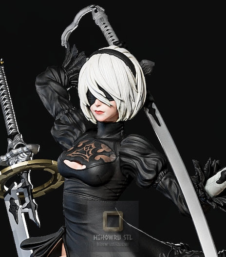 5095 2B NSFW - NIER AUTOMATA - STL 3D Print Files