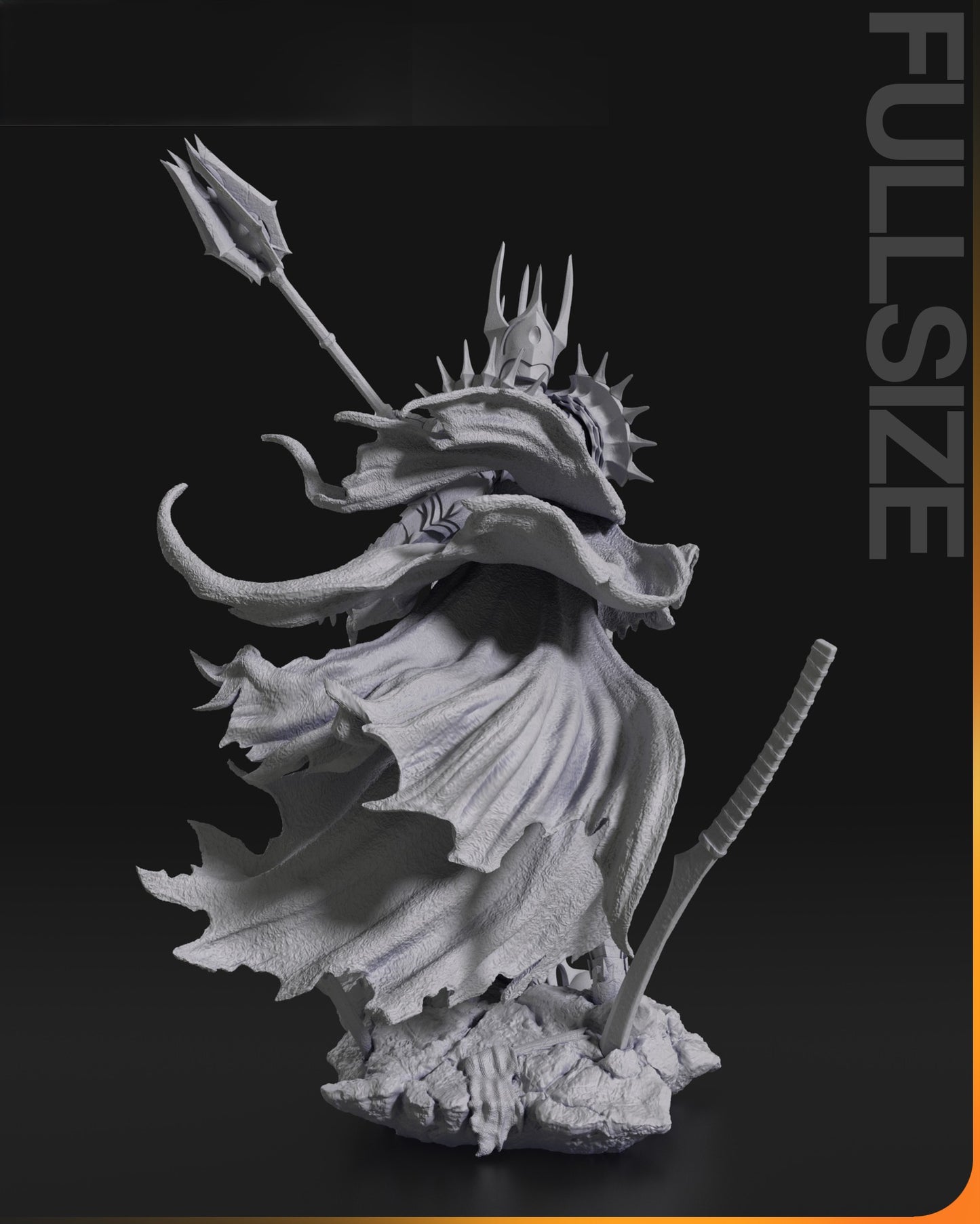2719 Sauron - The Lord of the Rings - STL 3D Print Files