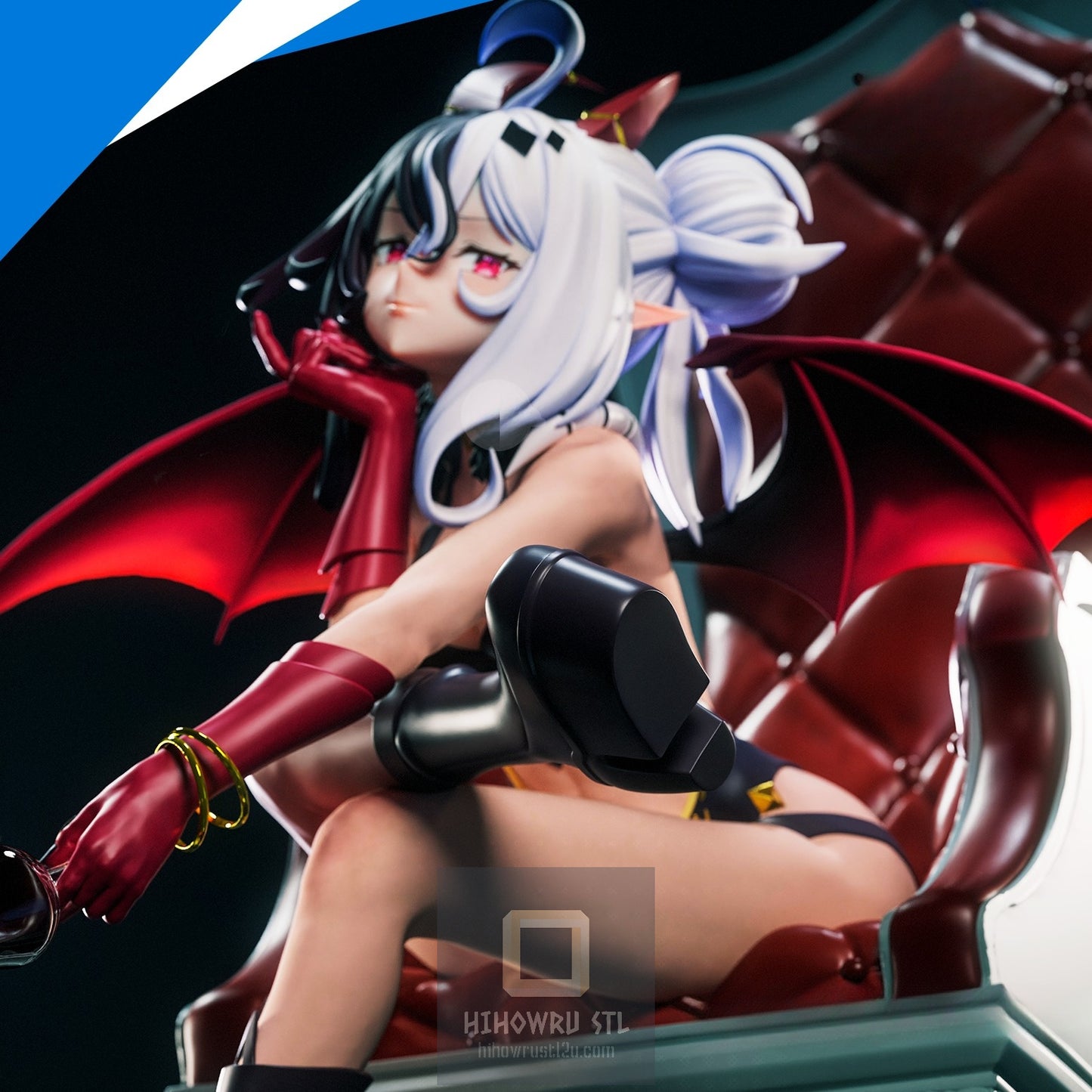 4636 Luna Schaurig - Vtuber - STL 3D Print Files