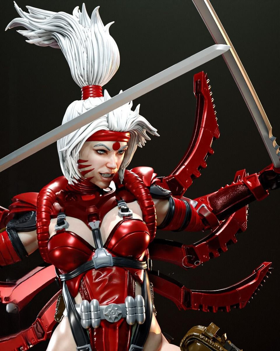 1761 Zealot - DC Comics - STL 3D Print Files