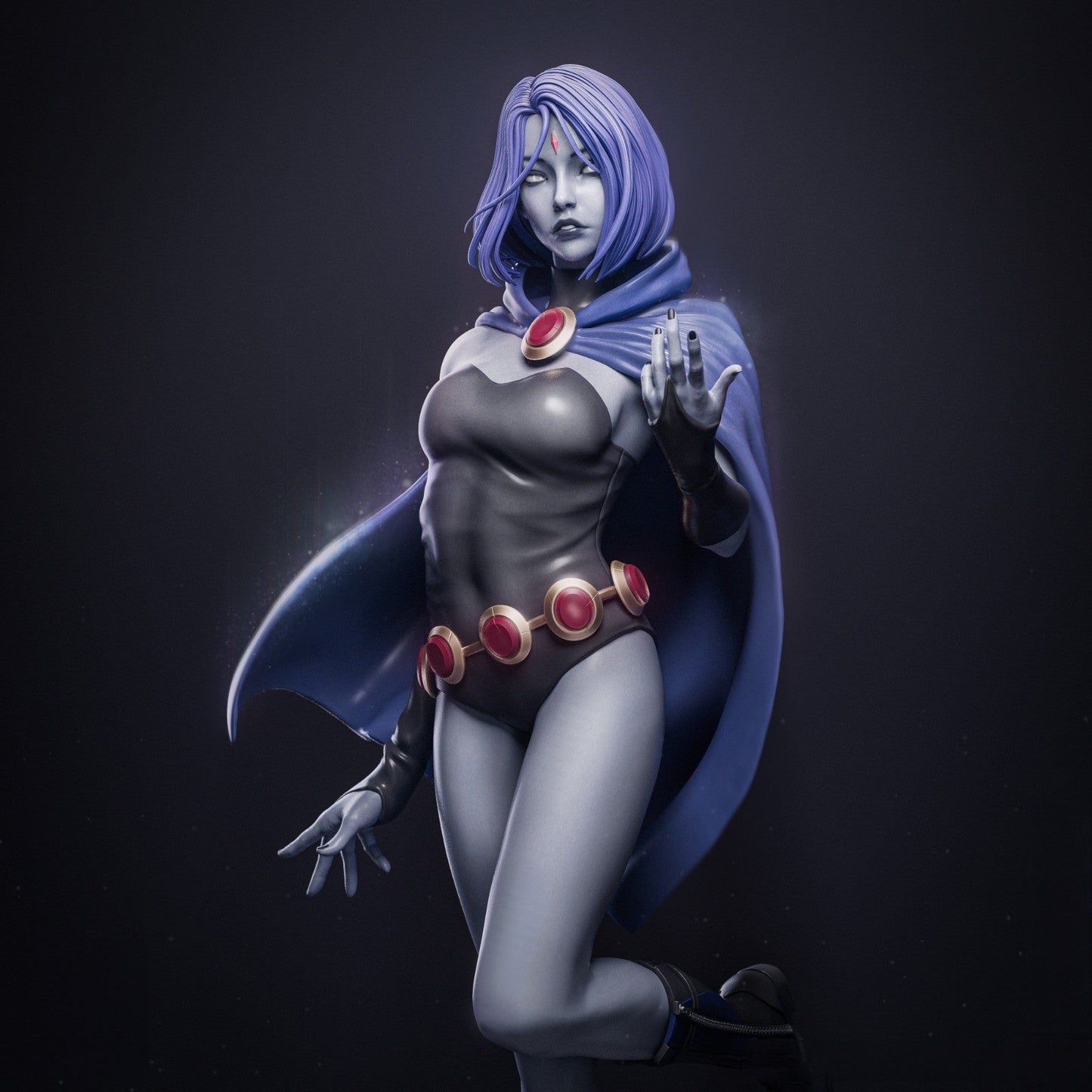 1633 Raven - DC Comics - STL 3D Print Files 2