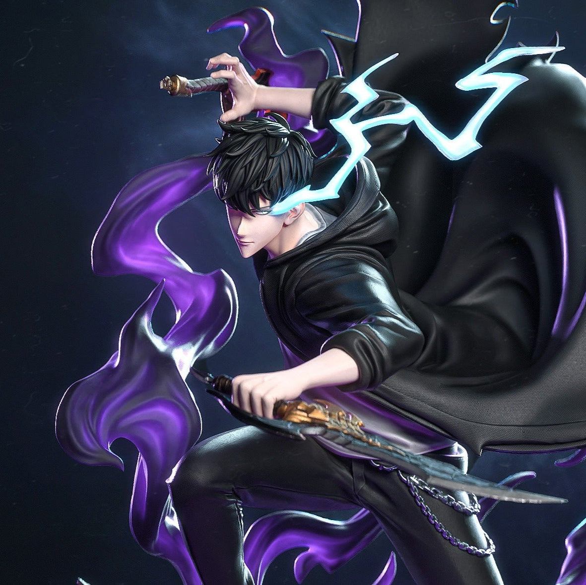 4002 Sung Jinwoo - Solo Leveling - STL 3D Print Files