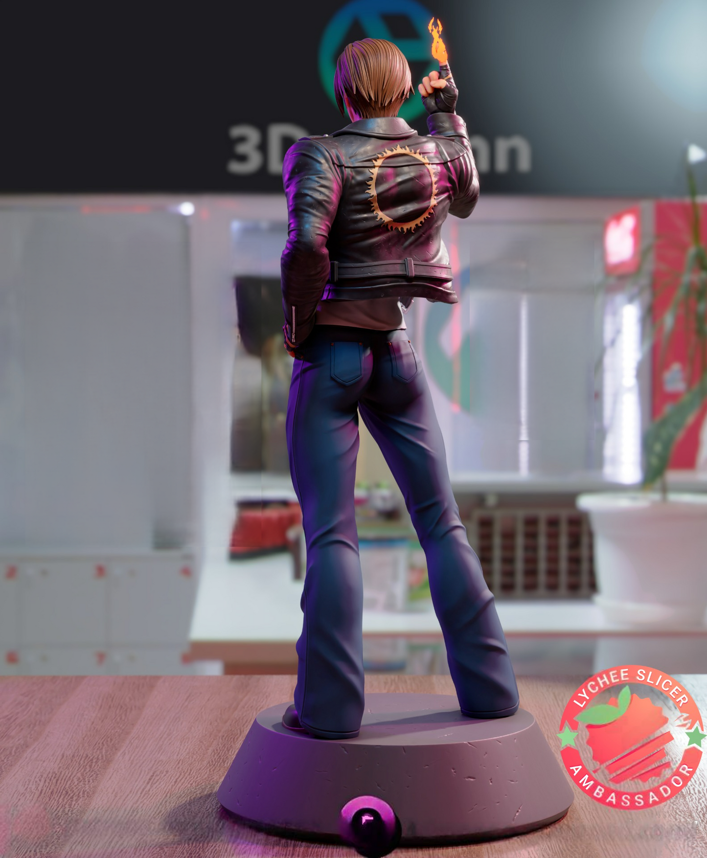 1863 Kyo Kusanagi - The King of Fighters - STL 3D Print Files