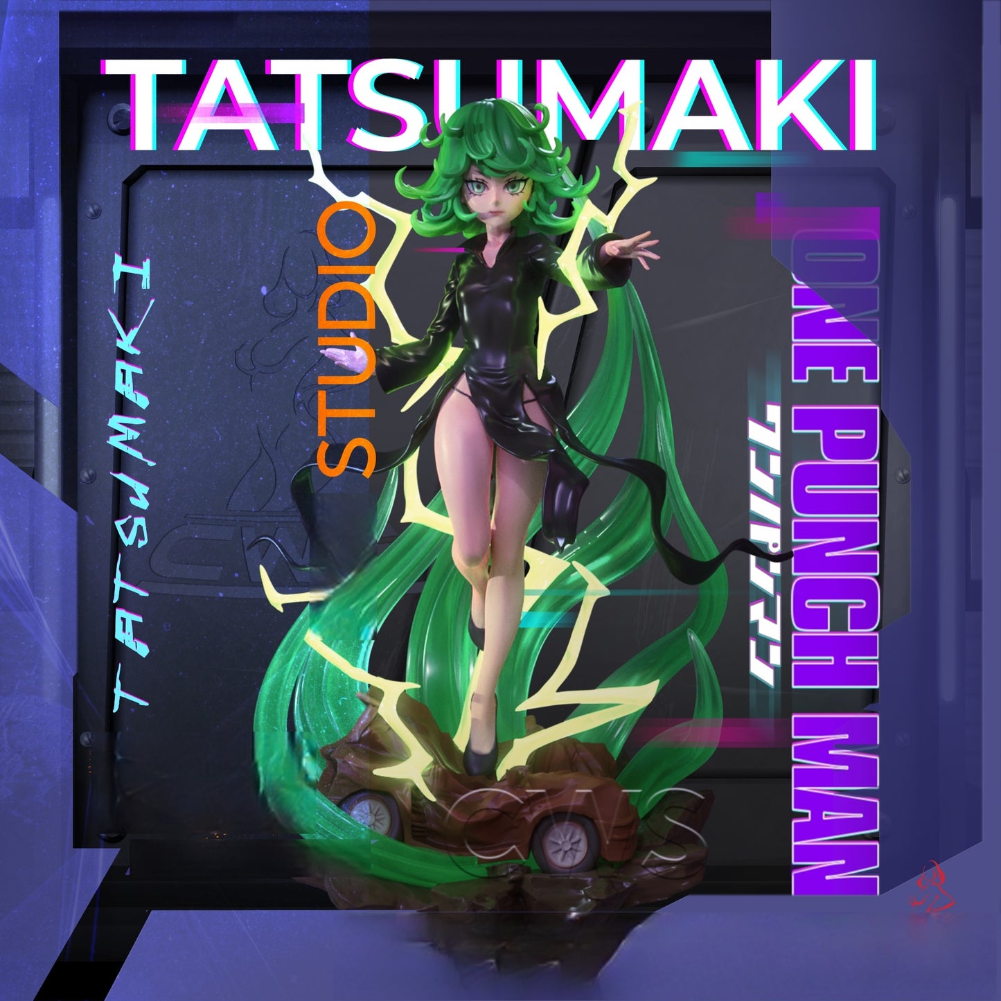 2387 Tatsumaki NSFW - One-Punch Man - STL 3D Print Files