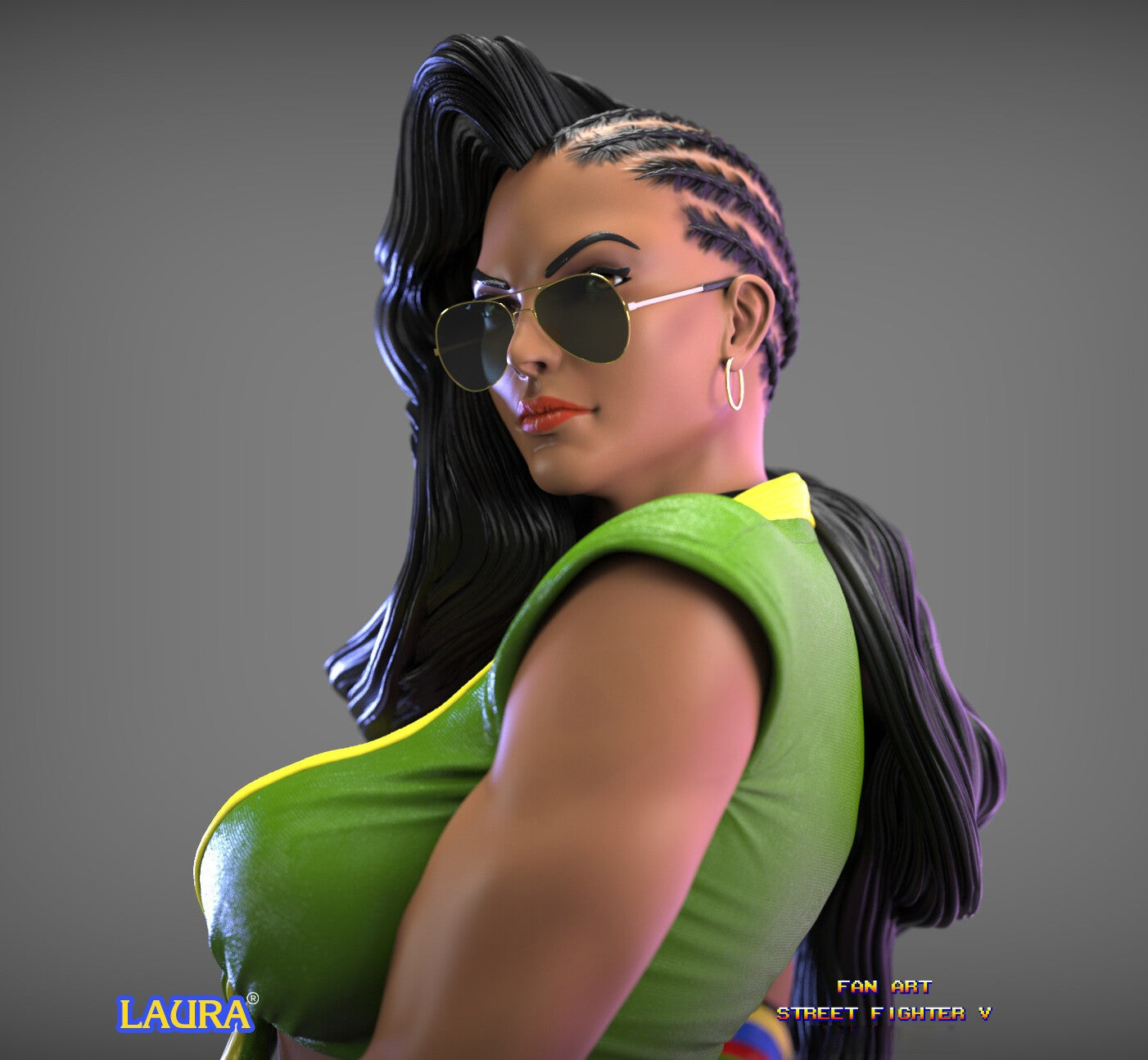 2246 Laura - Street Fighter V - STL 3D Print Files