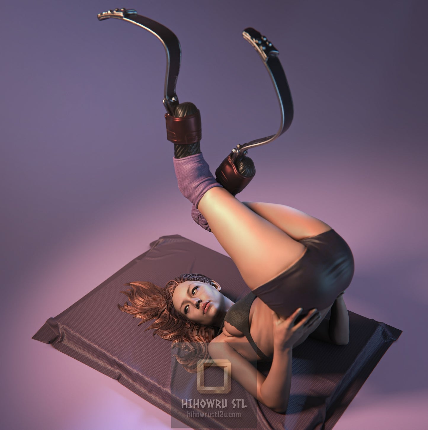 5173 Woman NSFW with Artificial Legs - STL 3D Print Files