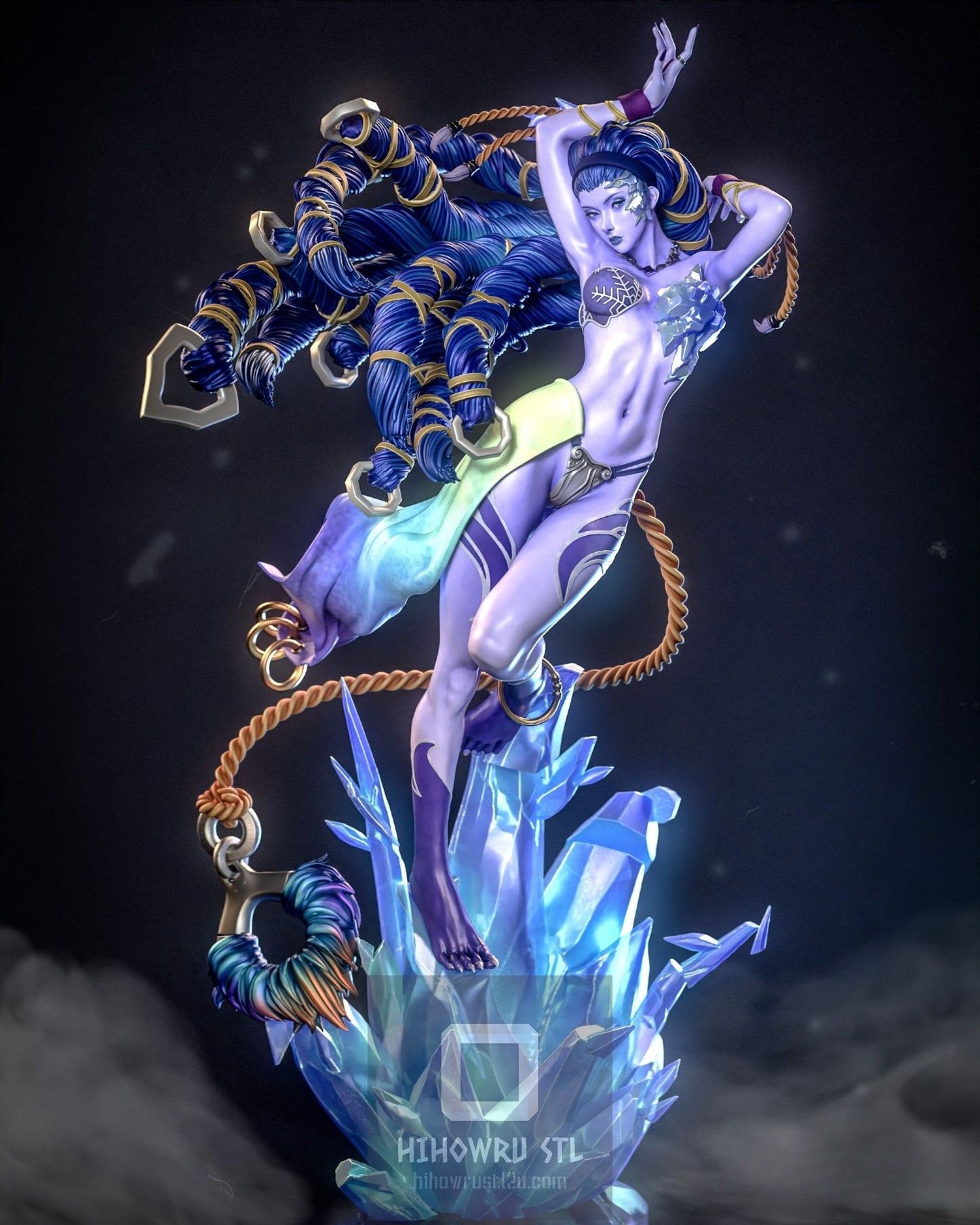 4898 Shiva NSFW - Final Fantasy - STL 3D Print Files
