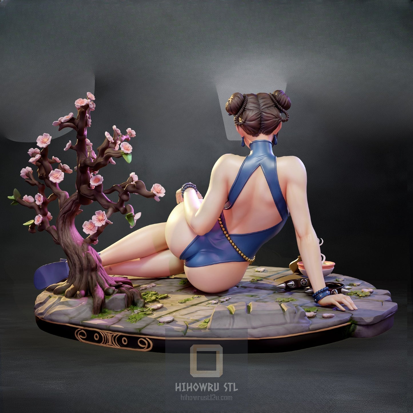 4824 Chun-Li - Street Fighter - STL 3D Print Files