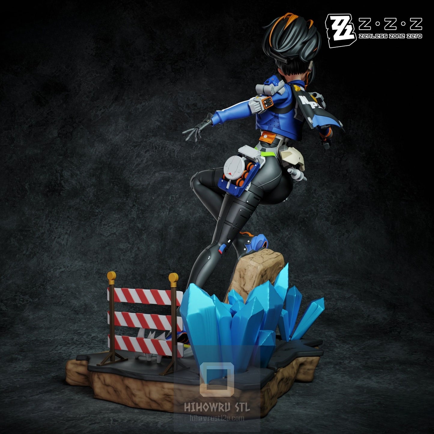 4355 Zhu Yuan - Zenless Zone Zero - STL 3D Print Files