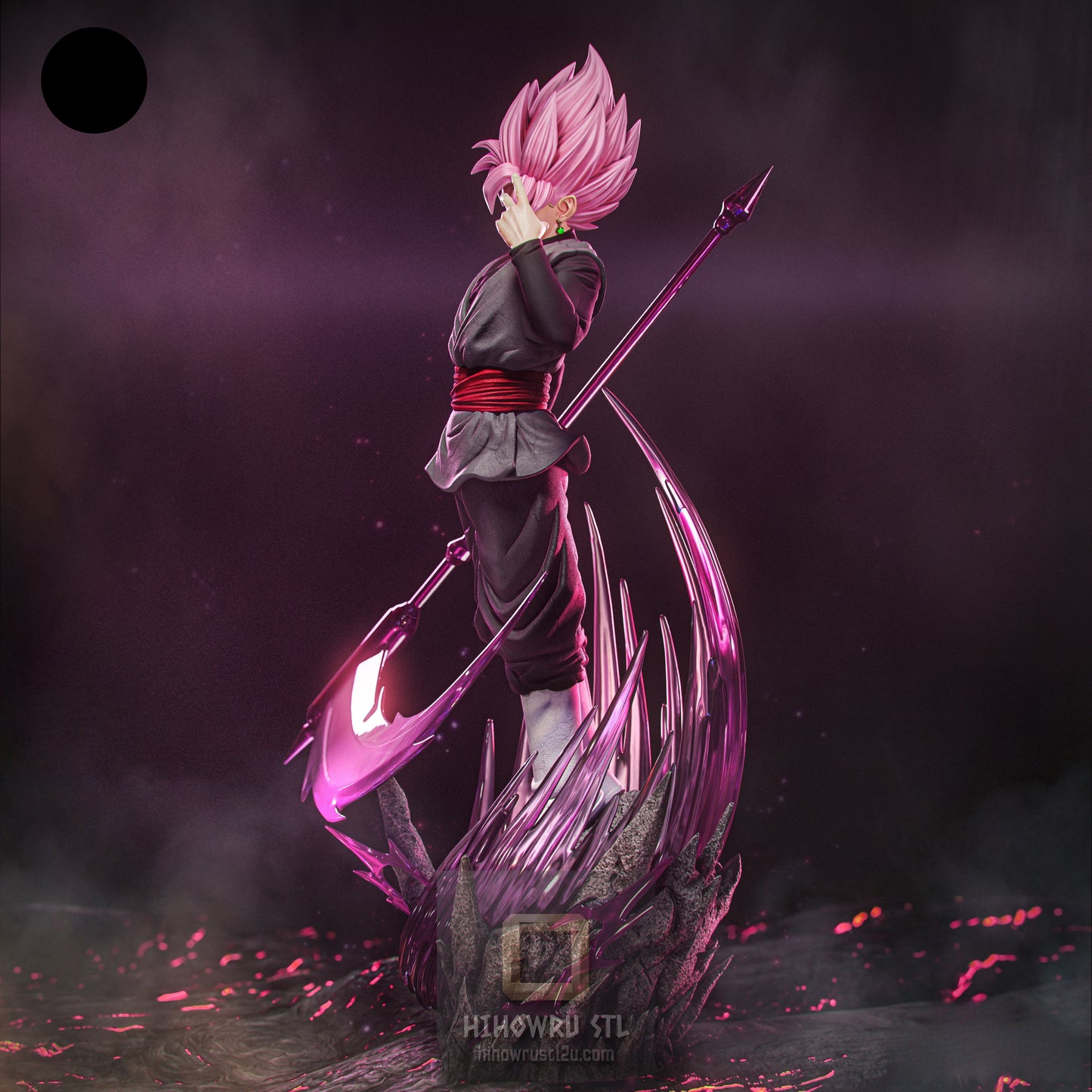 5114 Goku Black - Dragon Ball Super - STL 3D Print Files