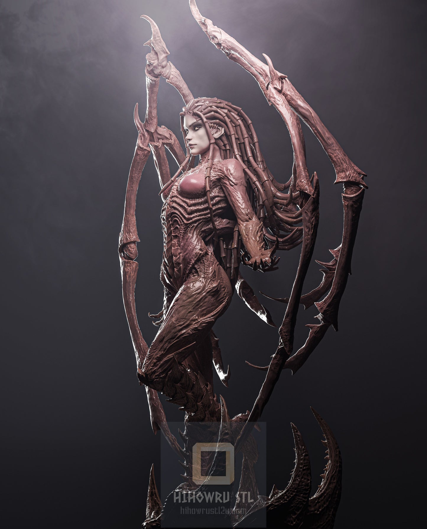 4423 Sarah Louise Kerrigan - Star Craft - STL 3D Print Files