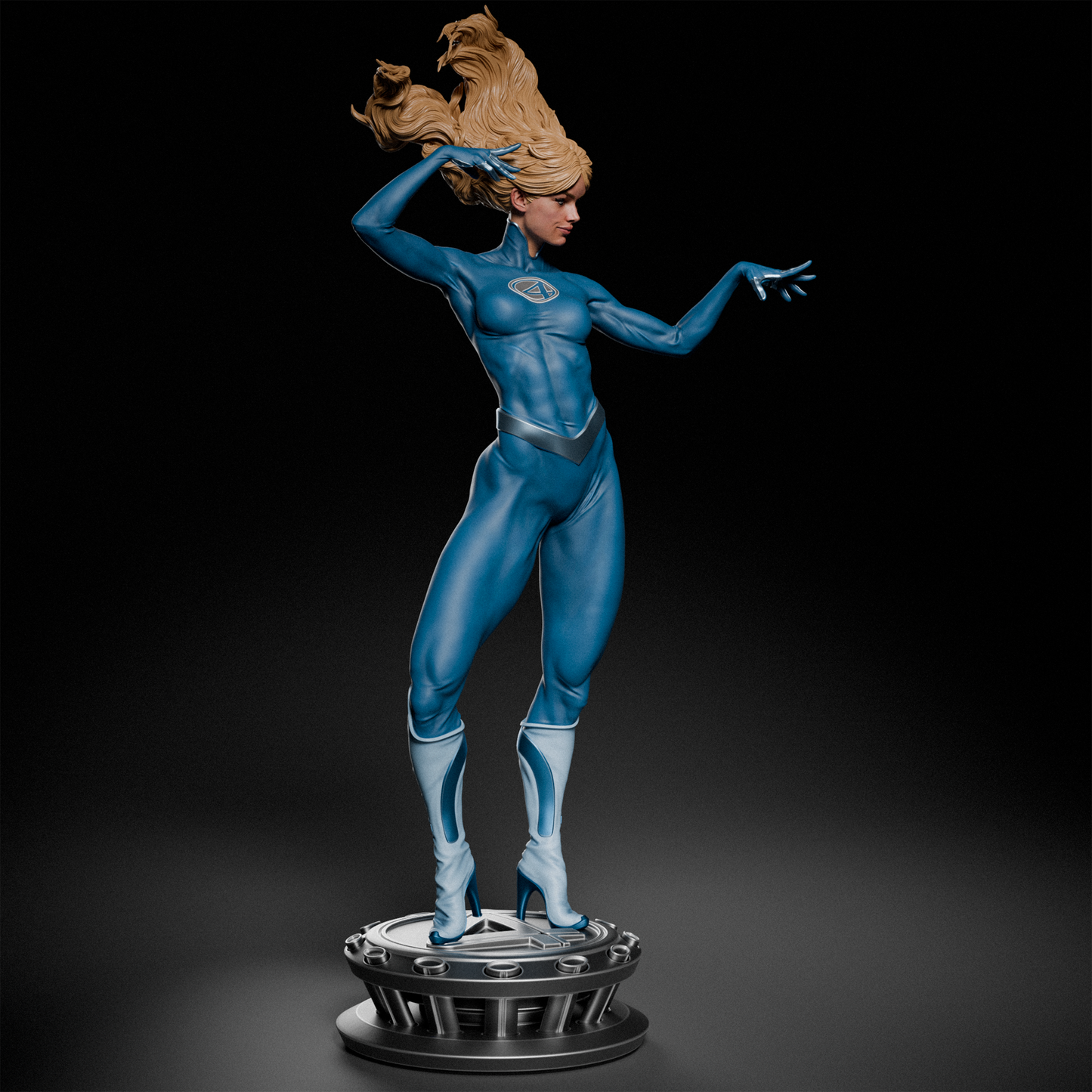 3233 Invisible Woman - Fantastic Four - STL 3D Print Files