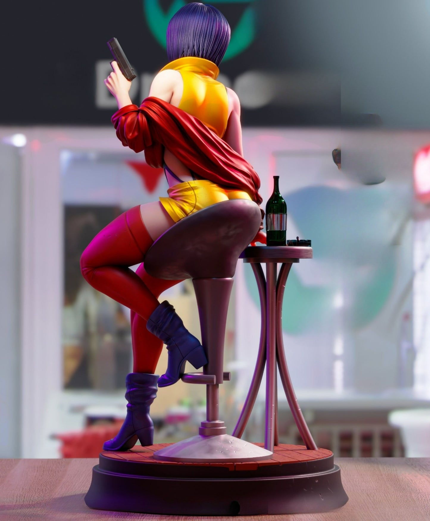 2903 Faye Valentine NSFW - Cowboy Bebop - STL 3D Print Files