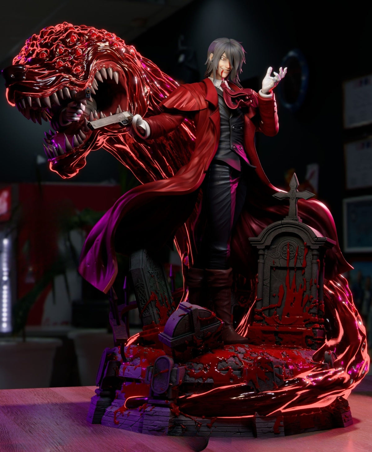 2907 Alucard - Hellsing - STL 3D Print Files – My Stl