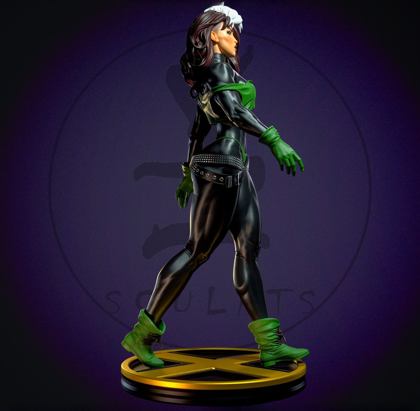 2926 Rogue NSFW - X-Men - STL 3D Print Files