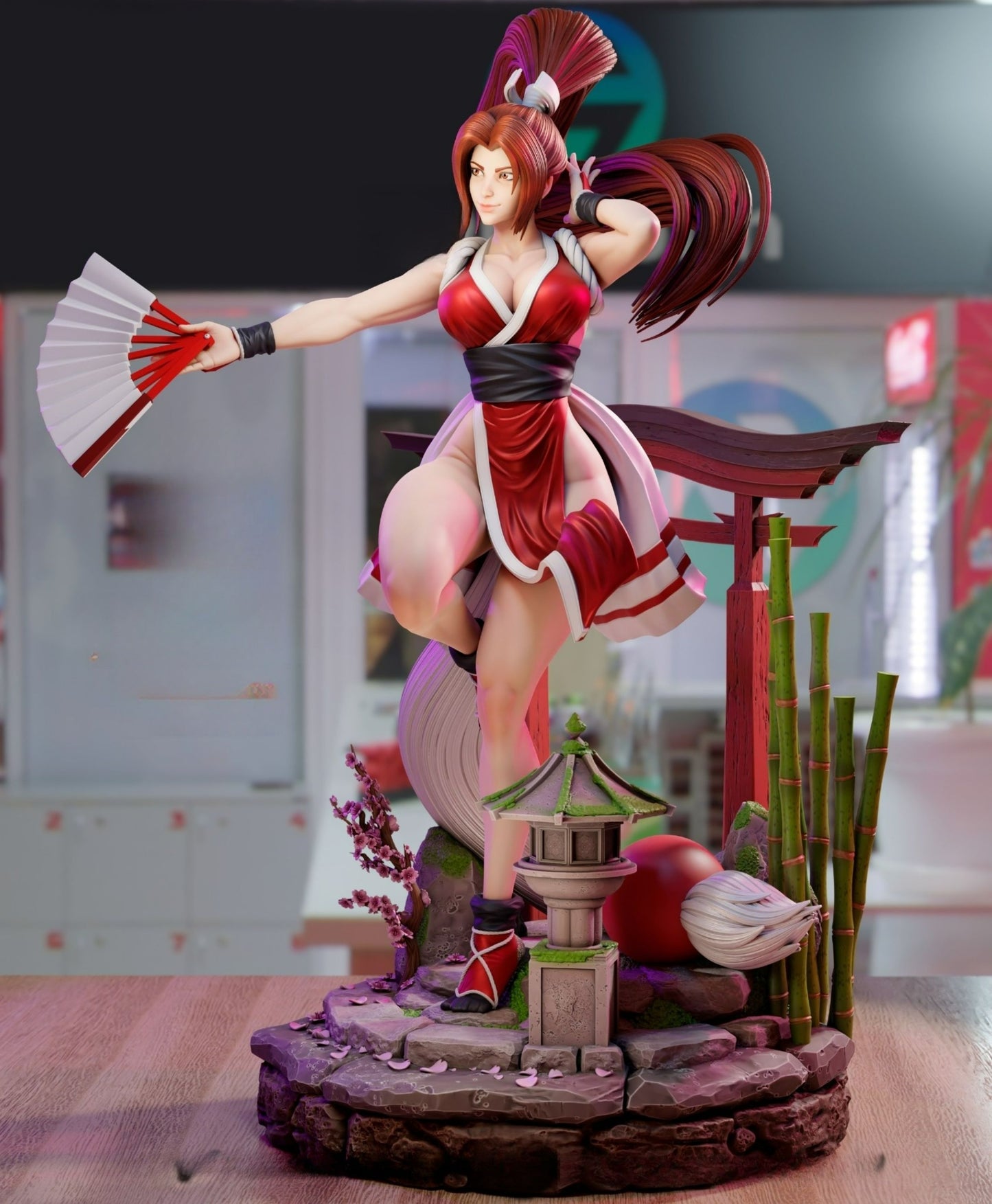 2966 Mai Shiranui NSFW - King of Fighters - STL 3D Print Files